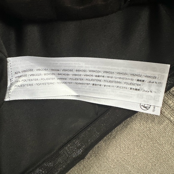 MANGO Ruffle Draped mini dress - Picture 10 of 12